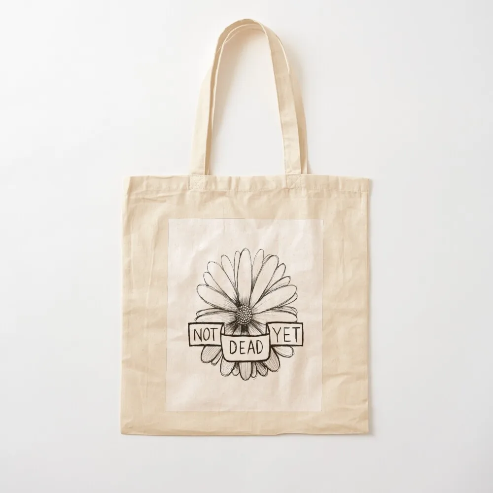 Get Better Frank Turner Not Dead Yet Tote Bag Women's shopper bag Women bags Women's handbag ecological bags