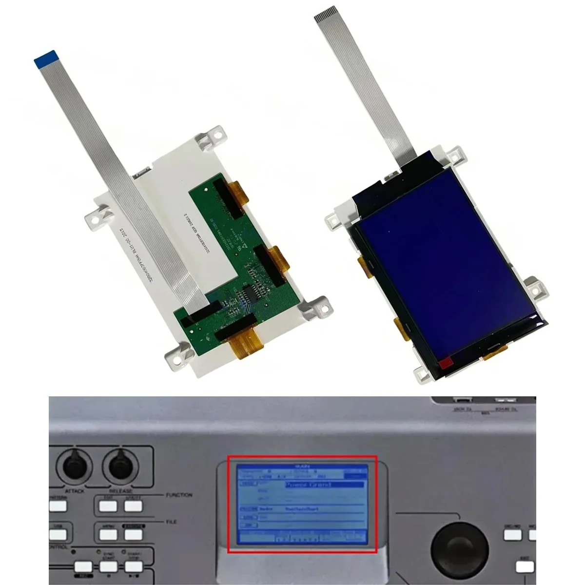 

ЖК-дисплей для Yamaha DGX520 PSR S500 S550 S650 DGX-620 630 640 мм6 мм8 Hjdj5428 (48) 320240B3FF0WA Замена экрана