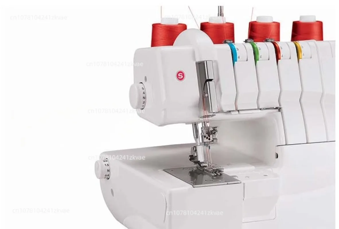 Self Adjusting Professional 14T968DC Serger Overlock with 2-3-4-5 Stitch Capability, 1300 Stitches Per Minute