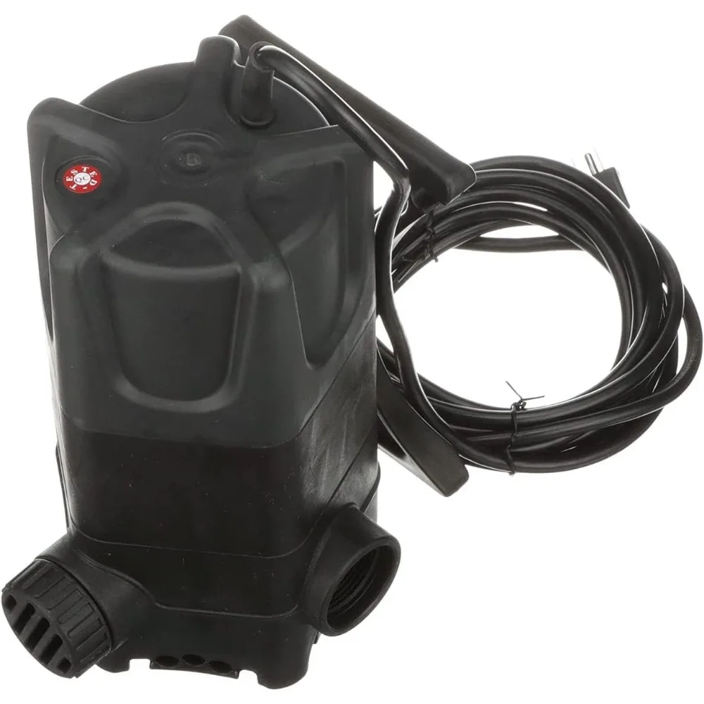 WGP-80-PW 115 Volt, 3500 GPH touristes Décharge Direct Drive SubSN Cascade et Étang Pompe, Noir