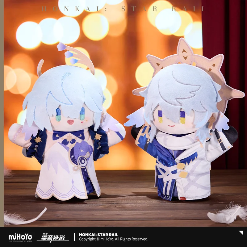 Official Herta Hand Puppet Factory Series Soft Doll Honkai Rail Jing Yuan Robin Sunday Cosplay Props Fan's Collection Gift