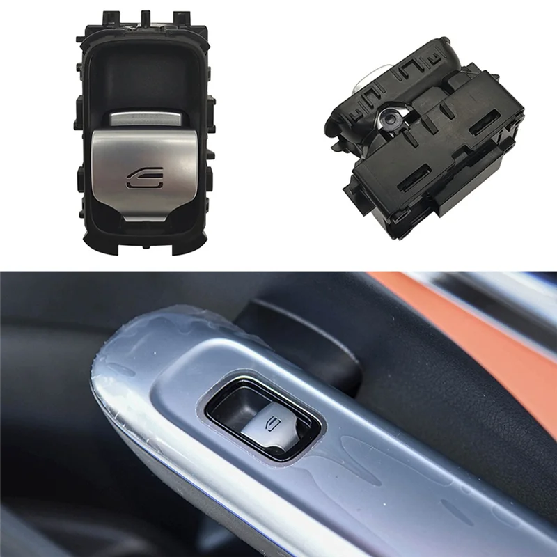 مفتاح نافذة الطاقة الأمامية اليمنى للسيارة زر رفع النافذة لـ W206 W254 W214 W223 LHD #5