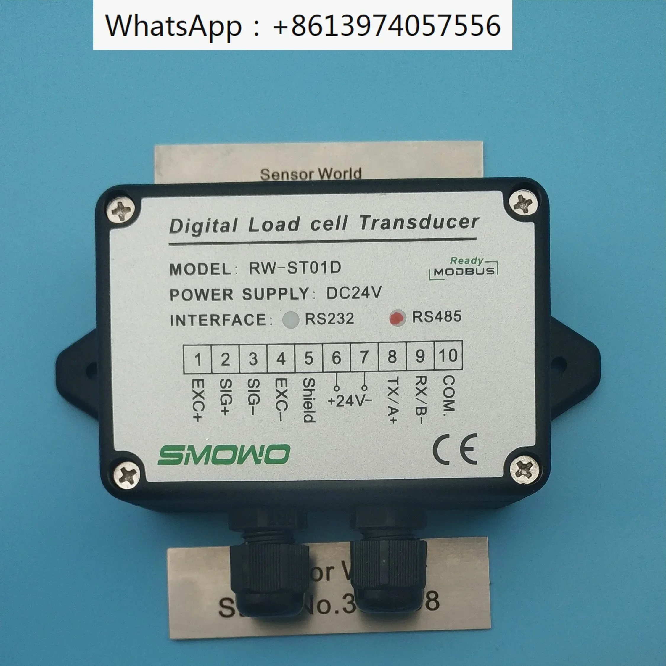 

1PCSX Load cell / Strain Gauge Amplifier RW-ST01D, RS485 ,485 /RS232 232 OUTPUT weight amplifier