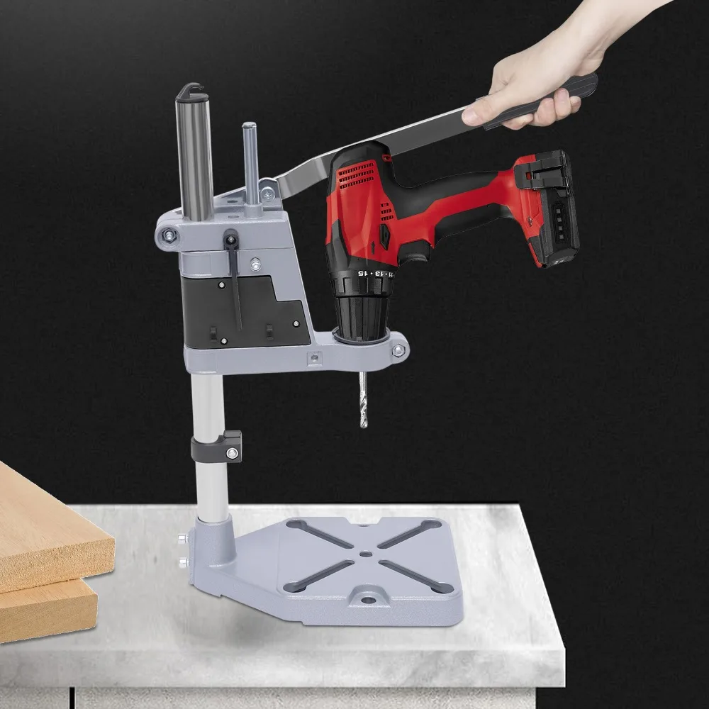 Bohrmaschine Ständer Bohrer Werkbank Reparatur Werkzeug Universal Bank Clamp Unterstützung Werkzeug Multifunktionale Elektrische Bohrer Halterung