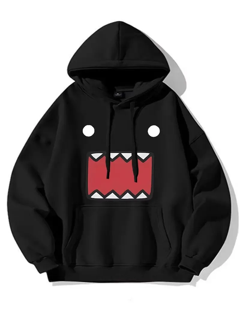 

Anime Graphic Printing Autumn and Winter Pure Cotton Men's and Women's Hoodies Outdoor Street Sports Training Brand Trendy