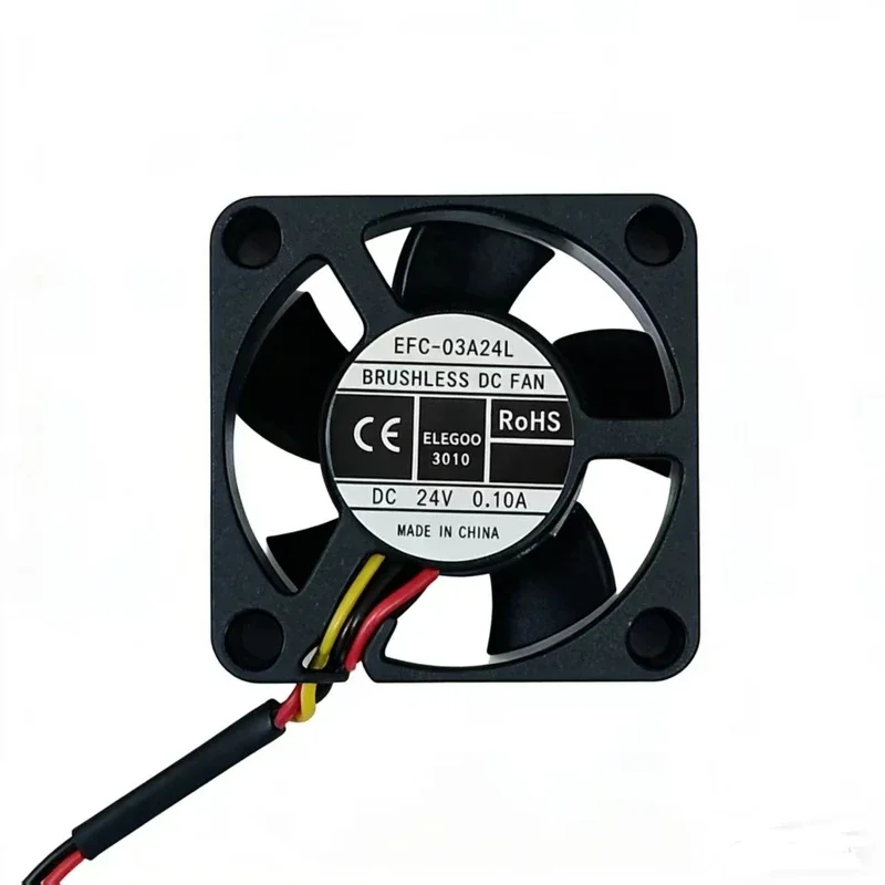 Original brand new 24V 3010 L30mm 5020 12000RPM cooling fan is suitable for ELEGOO Centauri Carbon CC1 3D printer accessories