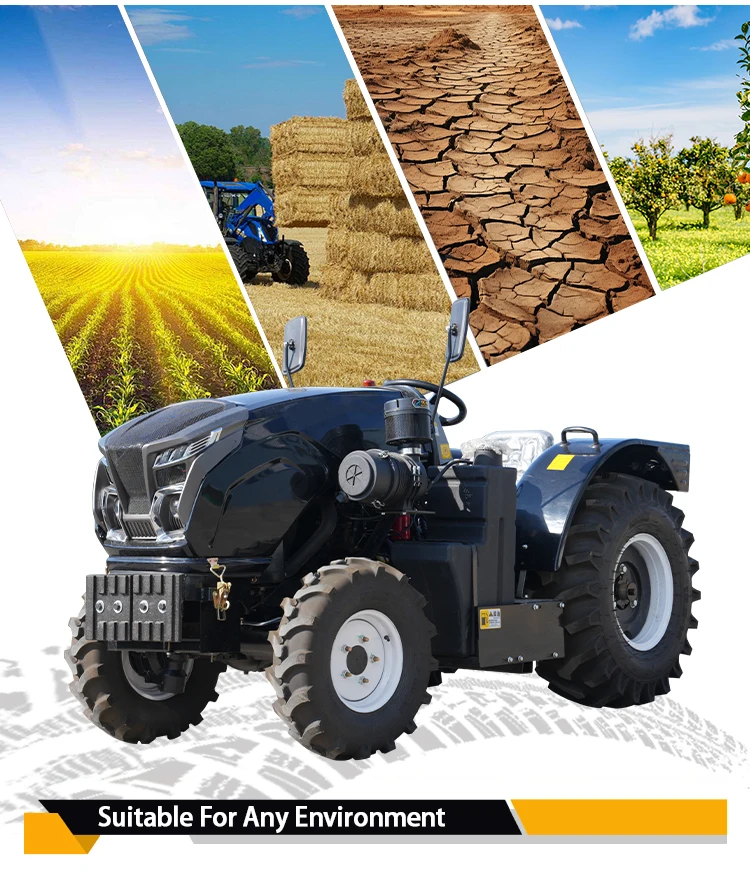 Professioneller 80-PS-Traktor für den Export | Komplett angepasst, um lokale Marktstandards und Klimazustände zu erfüllen – Detail 6