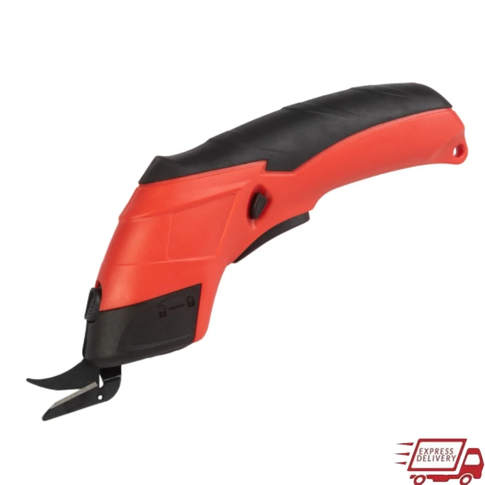 

Cordless Electric Scissors Ergonomic Design Rechargeable Battery Durable Stainless Steel Blades Cardboard Fabric Cutter Tool DIY