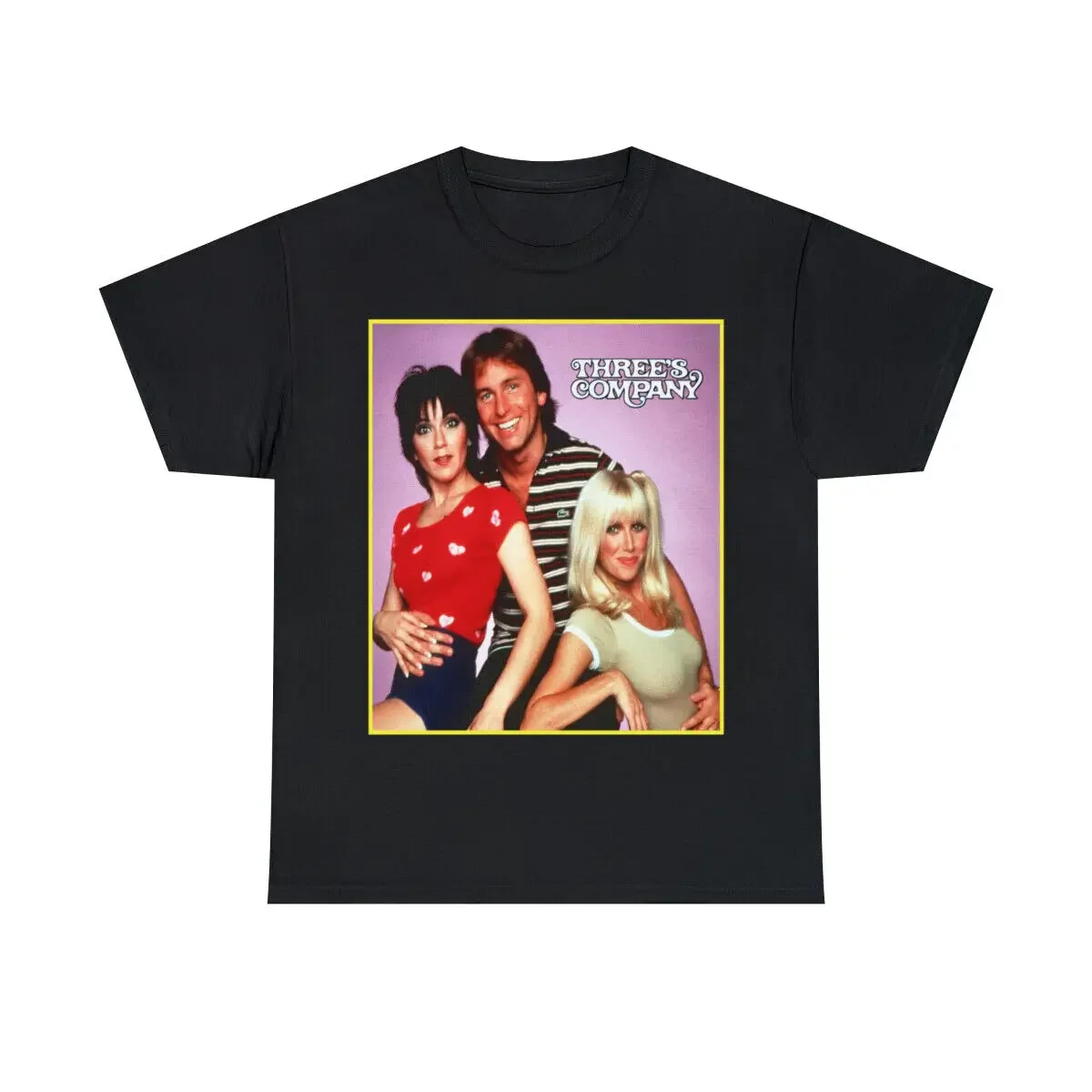 Three's Company Classic TV Short Sleeve T Shirt