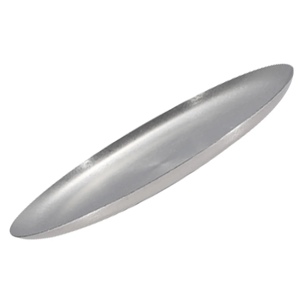 أطباق السوشي الفولاذ المقاوم للصدأ طبق تقديم الطعام المستدير لشريحة لحم الحلوى السوشي المعادن أدوات المائدة المنزلية عشاء متعدد الوظائف