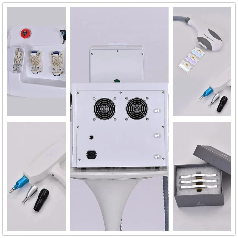 المهنية العناية بفروة الرأس العلاج محلل الشعر 16 بوصة 4-مسبار عالية الوضوح جهاز كشف الجلد والشعر آلة العناية بالبشرة