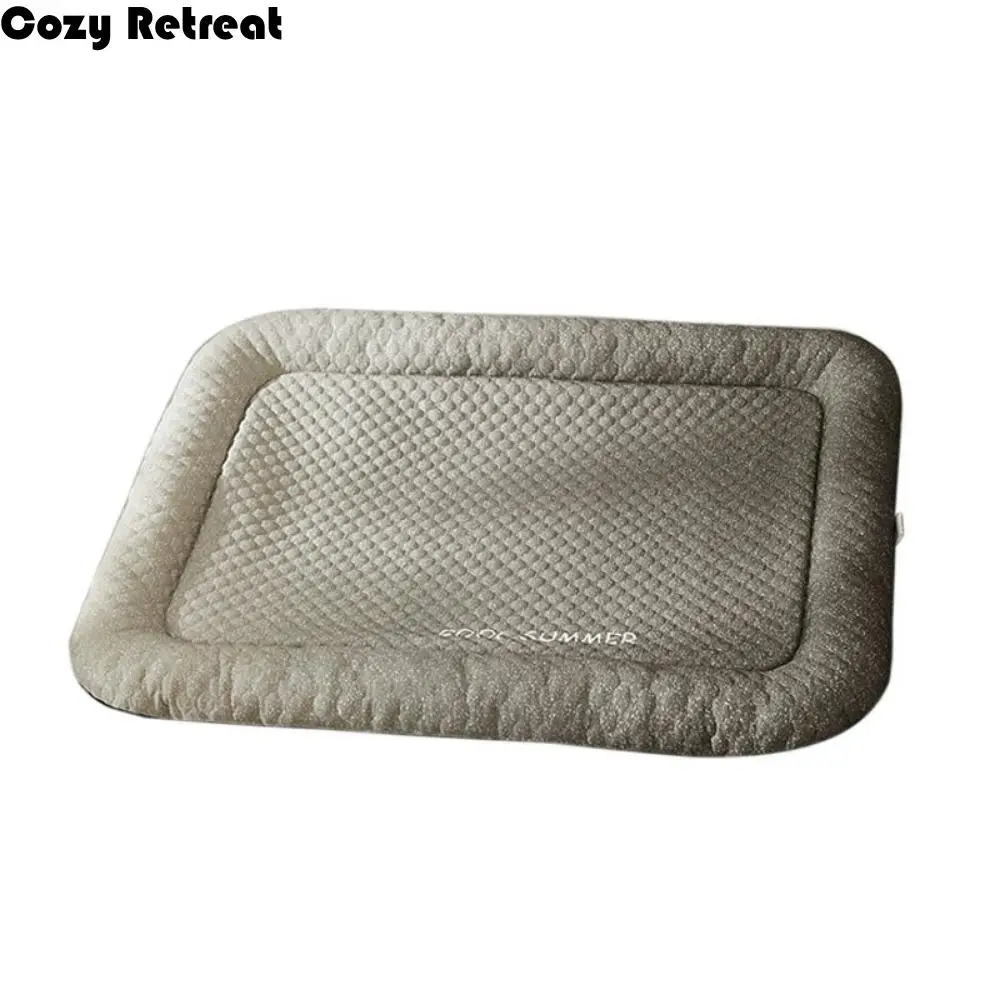 

Pet Accessories Dopamine Pet Double-Sided Sleeping Mat Breathable Non-slip Dog Kennel Soft Washable Dog Bed Household