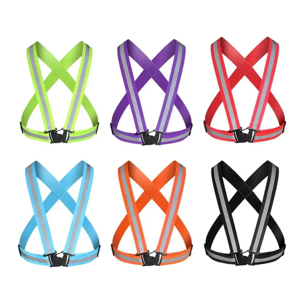 AliExpress NONE High Visibility Highlight Reflective Straps Breathable Multicolors Cycling Reflective Strip Construction Work Safety Protection