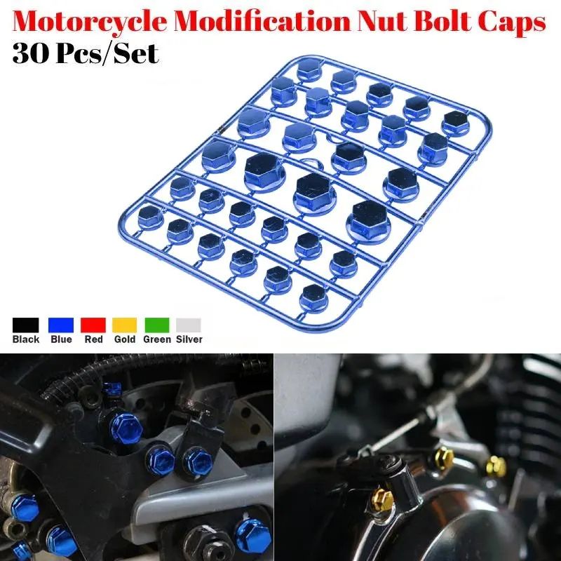 For BMW S1000RR S1000R HP4 S1000XR RnineT F900R R1200GS Adventure R1300GS G310GS Motorcycle Engine Nut Bolt Caps Screw Cover