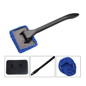 Car window cleaning, automatic, multifunctional interior glass cleaner, home glass cleaning brush, reusable cloth pillow 6 Main Sales Clean Glasses - №4