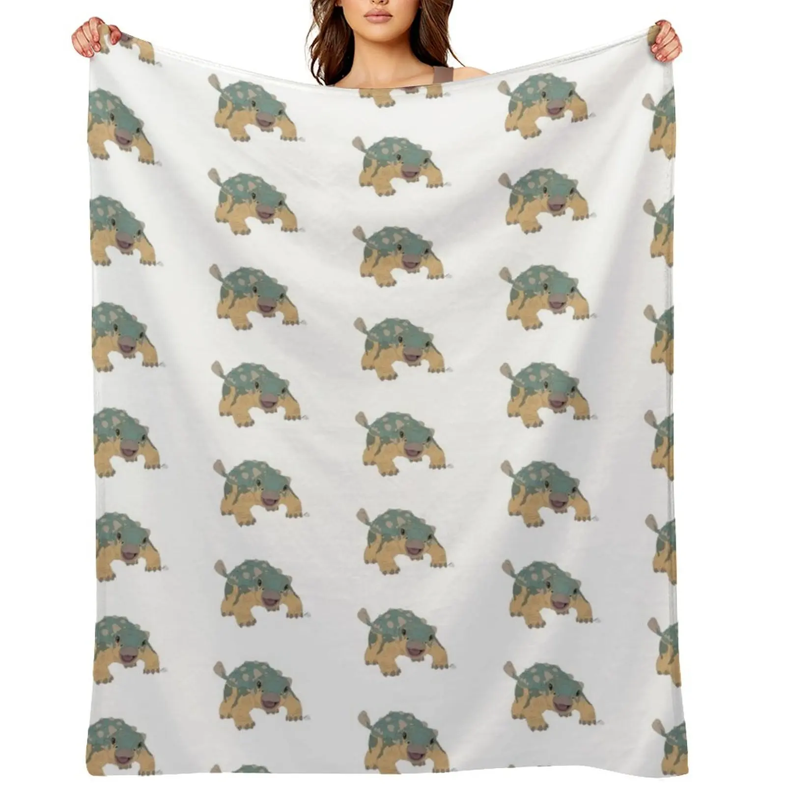 

Jurassic Bumpy Throw Blanket Baby Summer Custom halloween Blankets