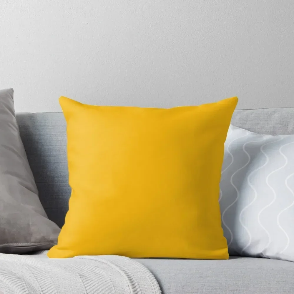 PLAIN SOLID YELLOW - SELECTIVE YELLOW - BY OZCUSHIONS Throw Pillow pillowcases for sofa cushions Cushion Cover Luxury pillow