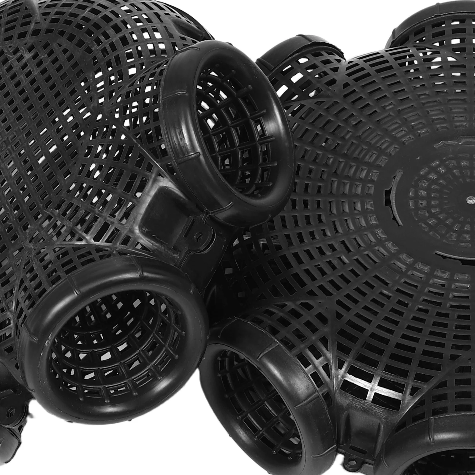 1 مجموعة متعددة الوظائف الصيد فخ دائم المحمولة قابلة لإعادة الاستخدام ثعبان البحر فخ قفص ل الروبيان جراد البحر السرطانات الصيد في الهواء الطلق #3