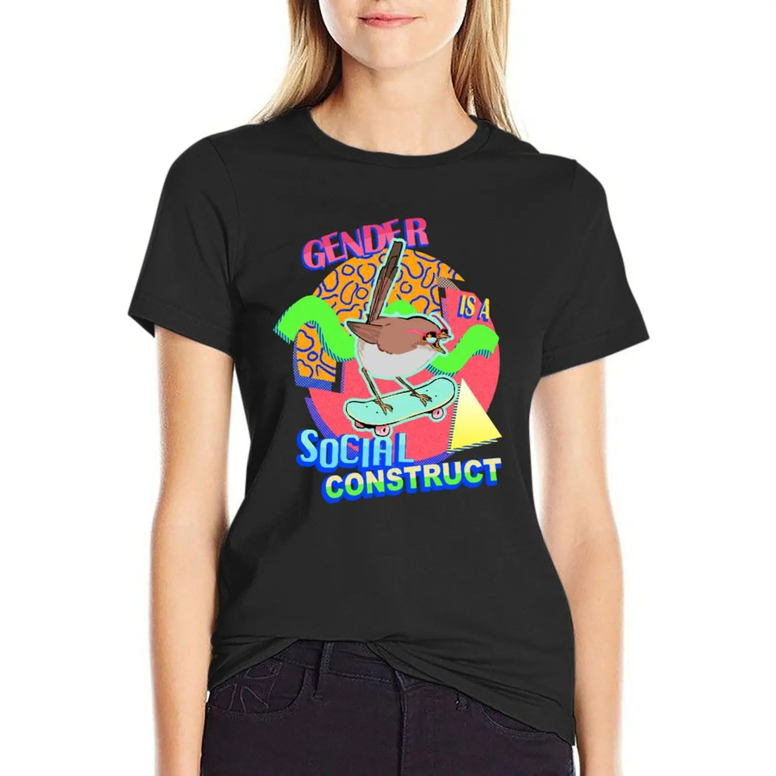 Rad bird v2 (sogar radder) t-shirt kawaii kleidet lustige frauen oberteile