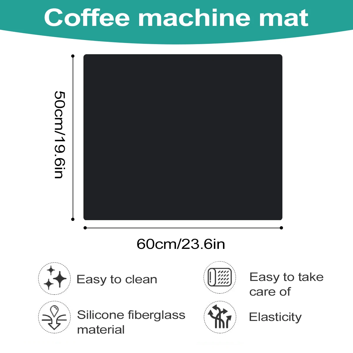 Leeseph Coffee Mat, 19.6