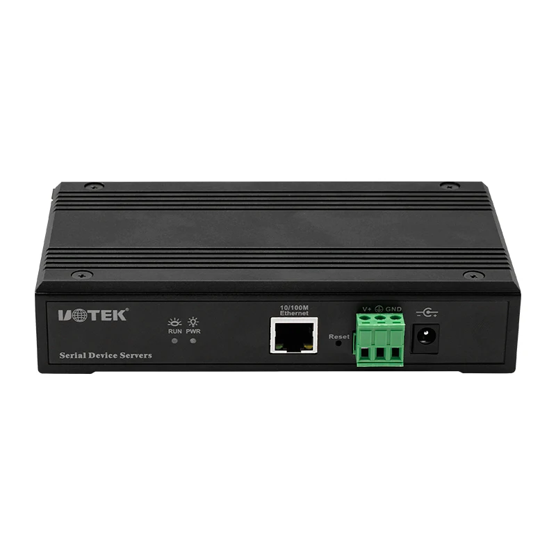 UOTEK 10/100M から 4 ポート RS485/422 シリアル デバイス サーバー 300-921600bps 複数の動作モードをサポート UT-6804MT