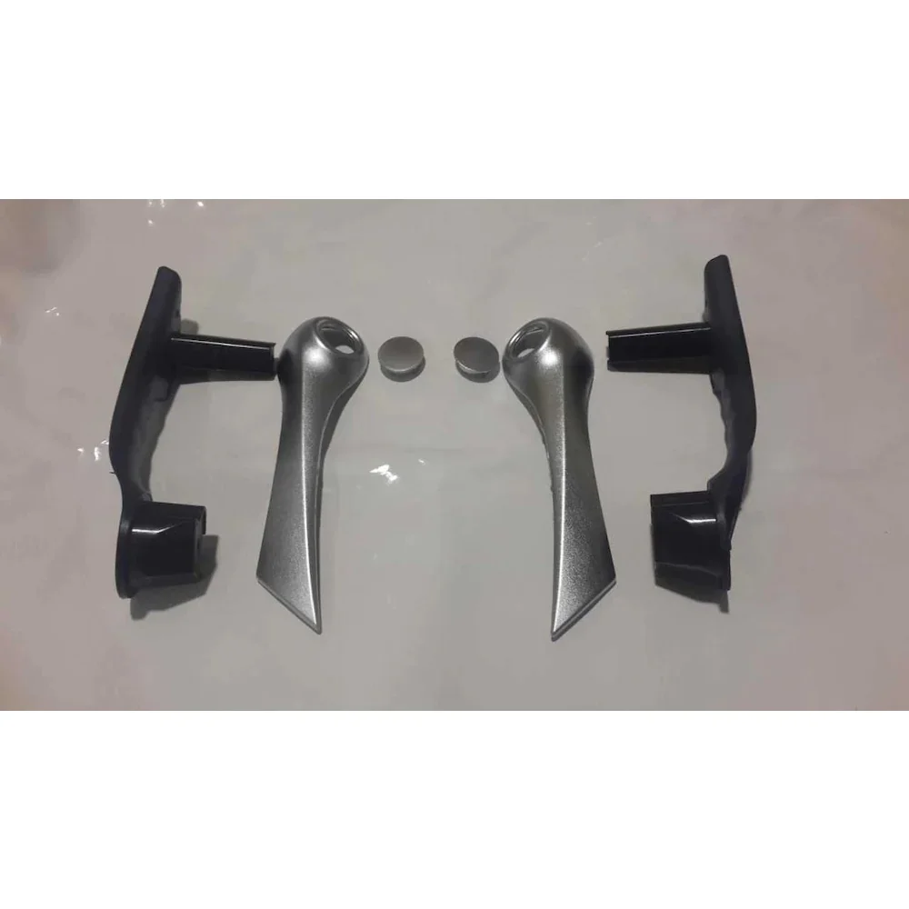 For Megane 2 Interior Door Handle Armrest Suit CHROME Right-Left 7701476922