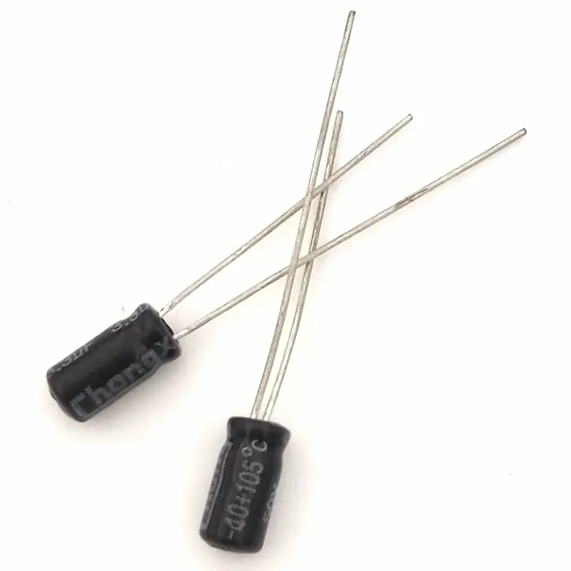 Алюминиевый электролитический конденсатор 3,3 uF 50V 4*7, 50 шт., электролитический конденсатор