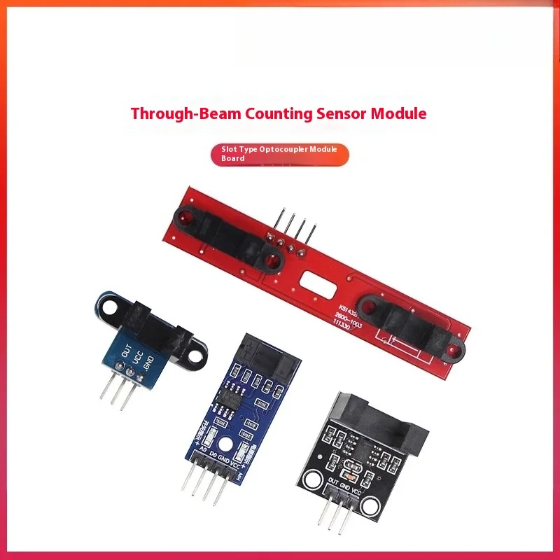 Slot Type Optocoupler Speed Sensor Module for Motor Encoder Counting with Photoelectric Switch