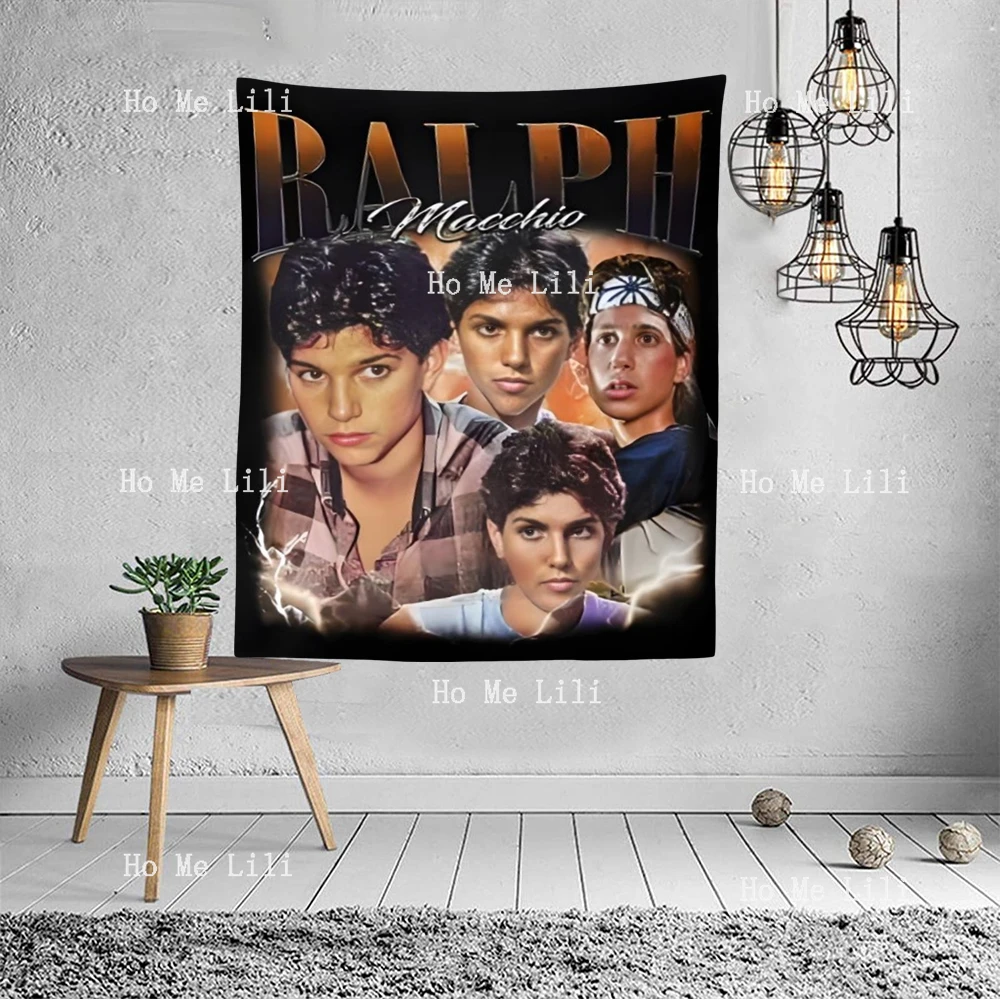 Limited Ralph Macchio Gift Graphic Horror Movie Actor Caracter Tapestry Wall Hanging For Bedroom Livingroom Modern Design