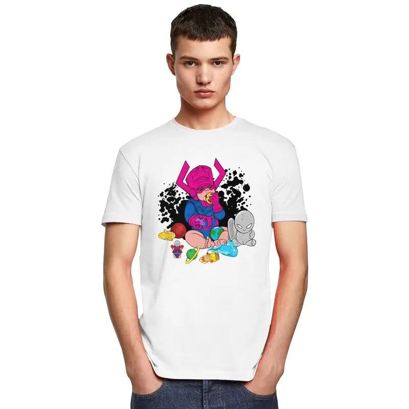 مخصص الرجال المجرة الساخن بطل Mangas تي شيرت قصيرة الأكمام القطن التي شيرت موضة تي شيرت الترفيه الرسوم المتحركة المحملة سليم صالح الملابس #5