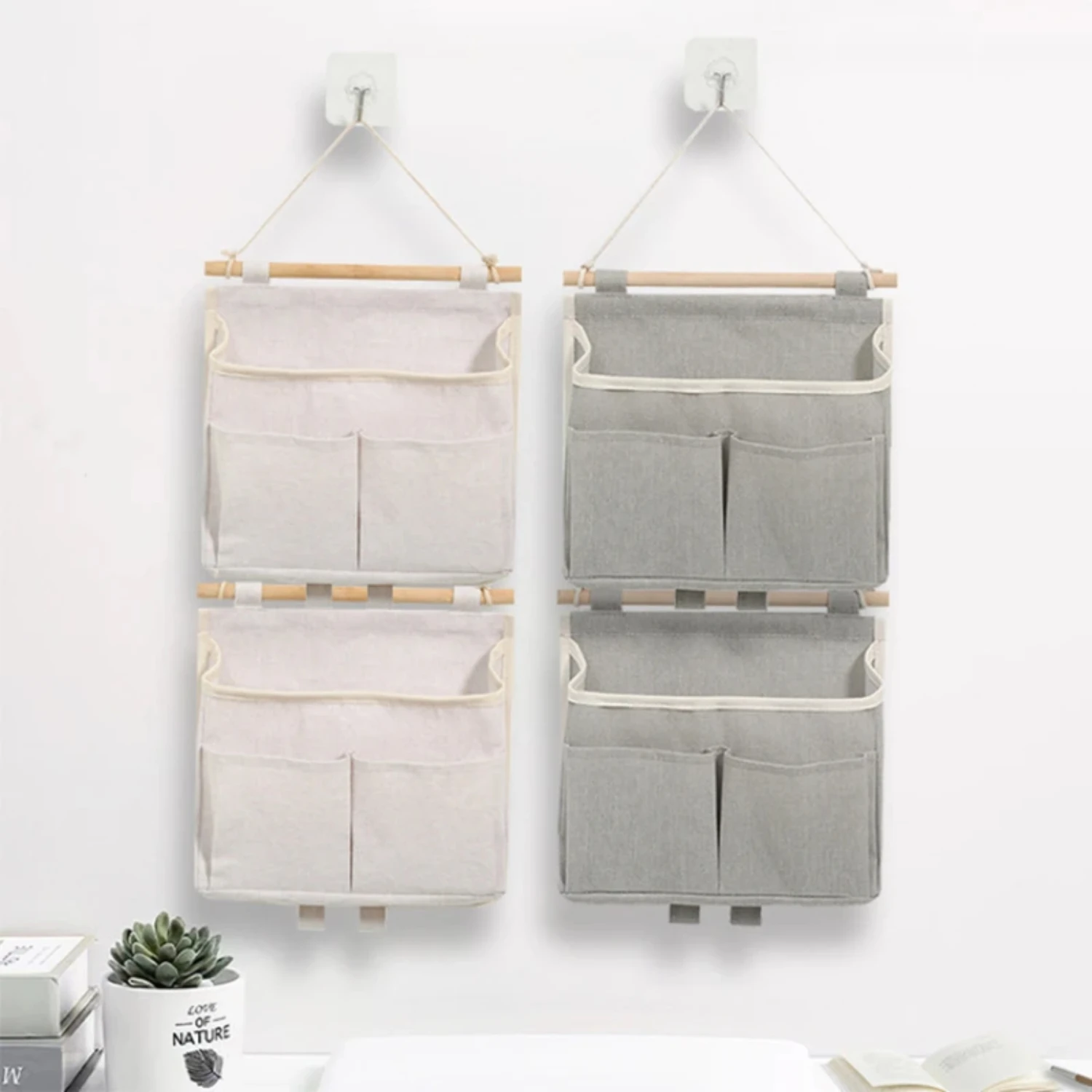 Wall Mounted Snack Hanging Sundry Underwear Decoration Set of 3 Elegant Pieces for Stylish Home Organization and Storage