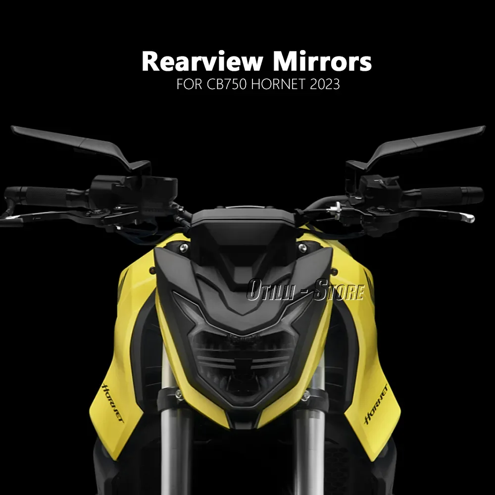 New CB750 Hornet 2023 Mirror Motorcycle Accessories 360° rotation Side Rearview Mirrors For Honda CB 750 HORNET Adjustable