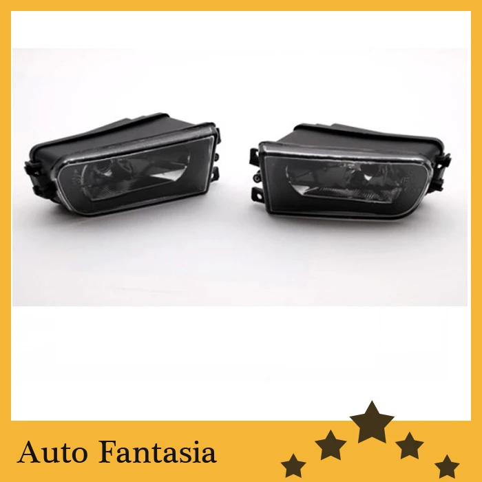 Front Fog Light Clear Smoke Lens (Reflector Type)- for BMW 5 Series E39 1997 - 2000