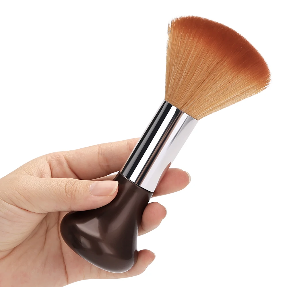 

Barbertop Remove Soft Brush Hair Cutting Neck Face Duster Clean Barbers Brushes Salon Stylist Hairdressing Tools Accessories