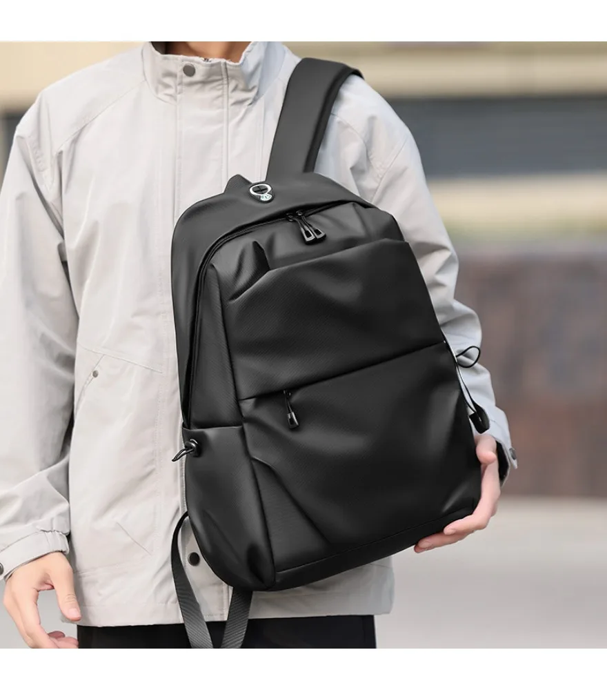 

Lightweight computer bag backpack junior high school college student schoolbag men's bag men's casual large-capacity travel bag