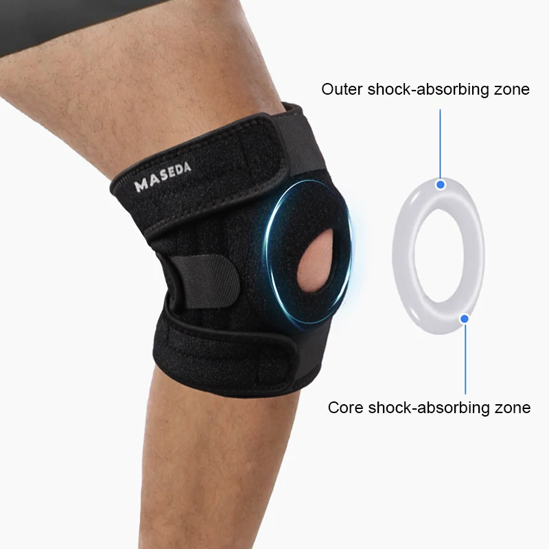 1PC Adjustable Knee Support Brace Women Patella Knee Pads Men Sports Kneepad Fitness Protector Joints Pain Relief