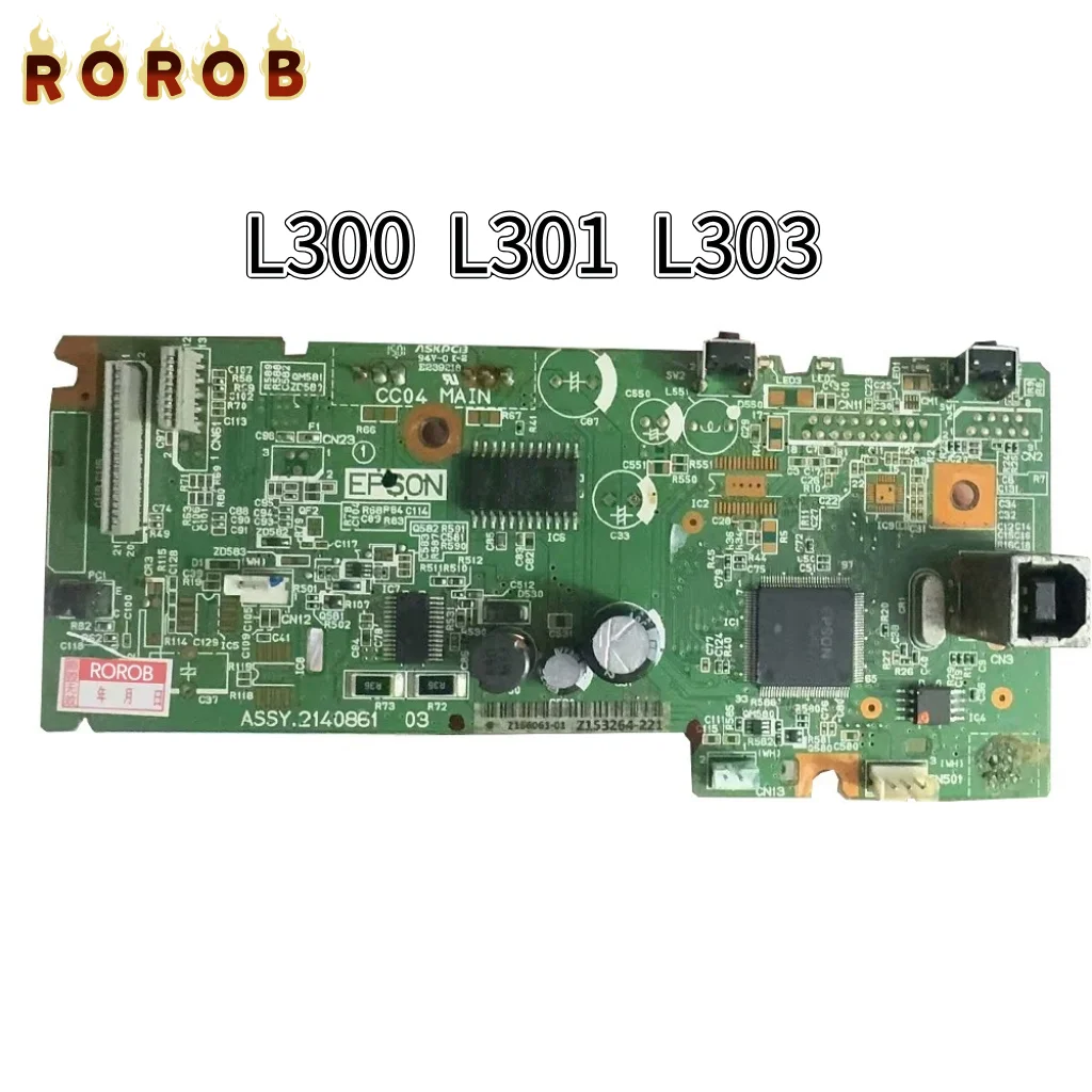 

Оригинальная основная плата форматтера L300 L301 L303 для принтера EPSON L300 L301 L303, запасные части для материнской платы EPSON L300 L301 L303