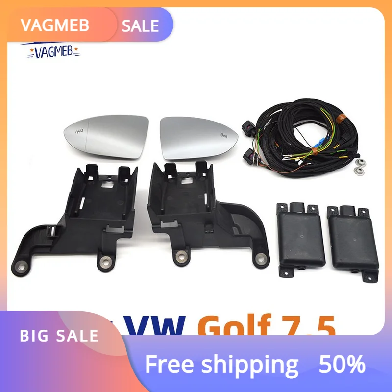 

5G6 907 455A 5G6 907 456A 5QD 907 685 A 5QD 907 686 A For VW Golf MK7.5 Golf 7.5 Lane change assist blind spot radar module