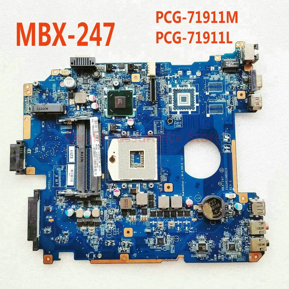 

DA0HK1MB6E0 For SONY VPCEH PCG-71912L PCG-71911M VPCEH14FM VPCEH Laptop Motherboard A1827699A MBX-247 Mainboard HM65