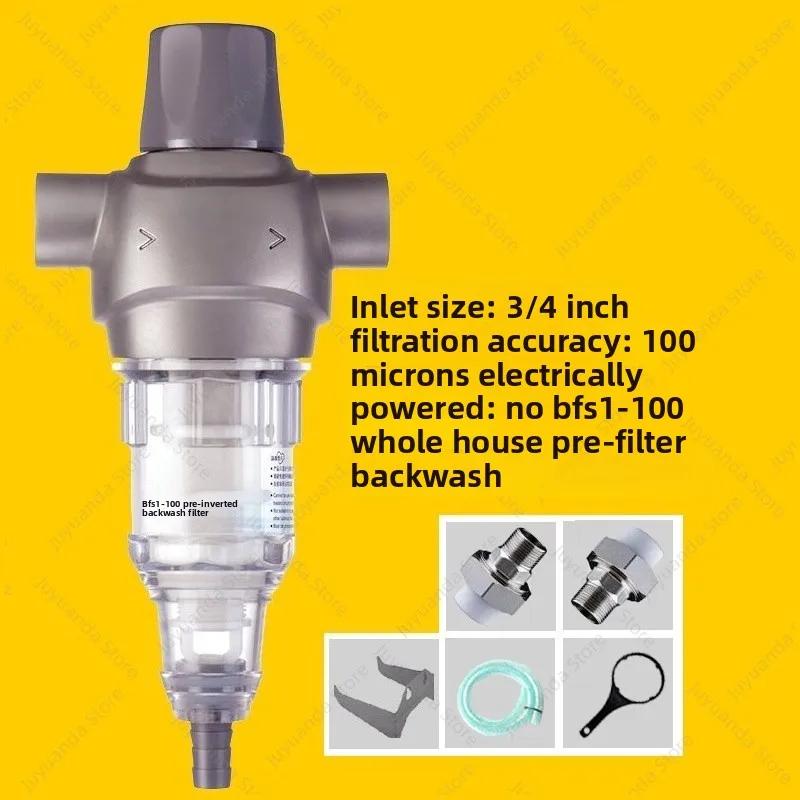 Water purifier backwash pre-filter BFS1-100 tap water whole house central household non-direct drinking water filter