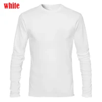 T-shirts à manches longues pour hommes, décontractés, col rond, pour le sport et le fitness, t-shirts confortables et élastiques pour hommes 6