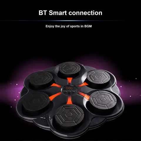 Musikboxningsmaskin Smart väggmonterad musikboxningsmusiktränare Boxningsmåltränare Fitnessboxningssäckträningsutrustning 12 best sales musikboxningsmaskin - №12