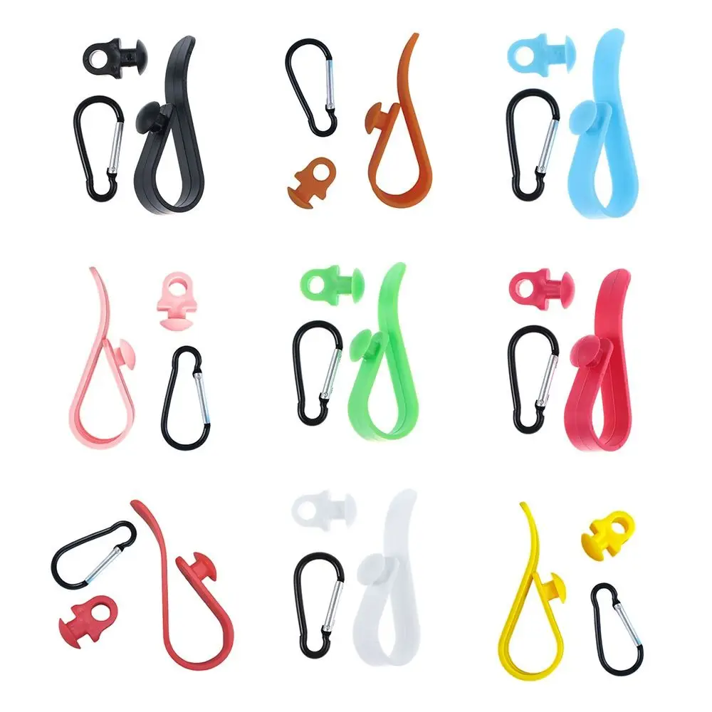 Plastics Bags Hooks Accessories Key Holder Connector Hook Accessories for Bogg Bag Button Multi-Purpose