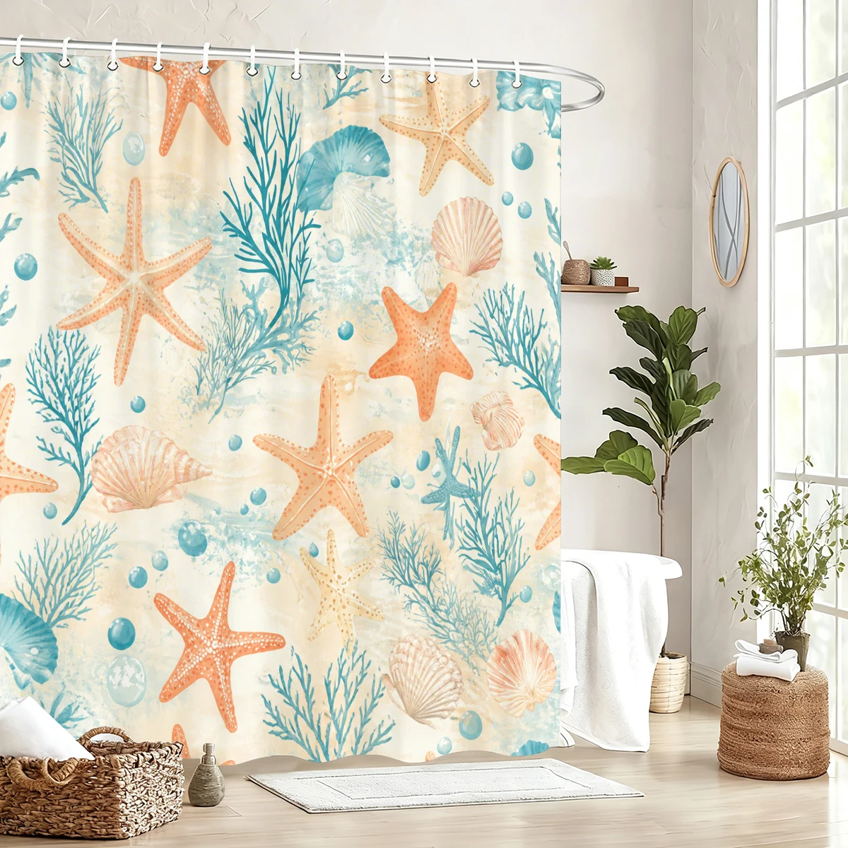 cortina-de-banheira-de-poliester-com-tema-vintage-e-tropical-cortina-decorativa-para-banheiro-com-varias-estampas-inspiradas-na-natureza