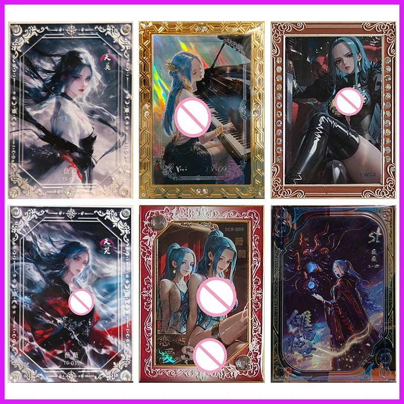 

Аниме ONE PIECE Rare Vivi Настольная игра Голографическая TG TX SCR EW SL Металлические коллекционные карточные игрушки для мальчиков Подарок на Рождество и день рождения