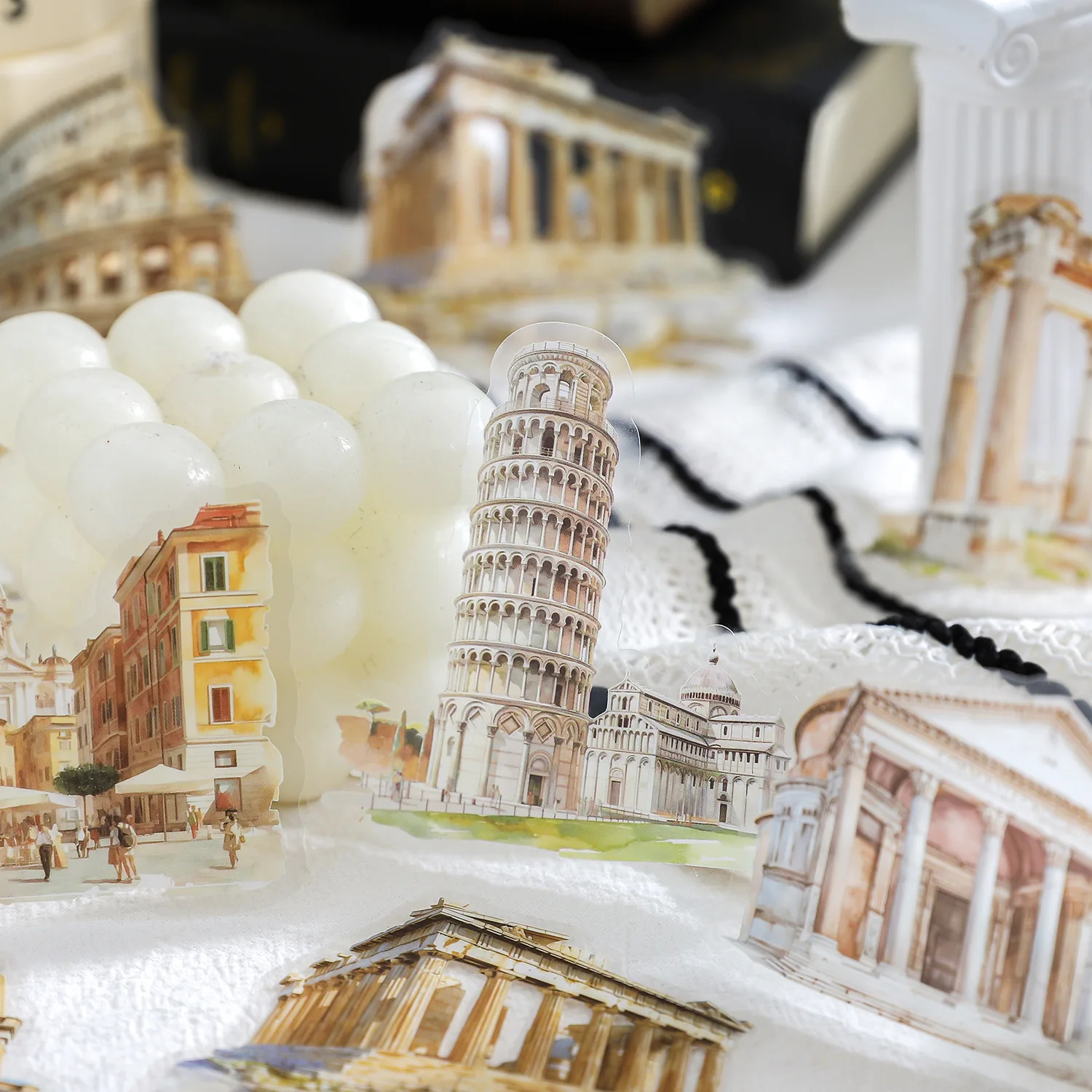 20 قطعة/1 مجموعة kawaii القرطاسية ملصقات جولة حول العالم مذكرات مخطط غير المرغوب فيه مجلة الزخرفية سكرابوكينغ ملصقات الحرفية ذاتية الصنع