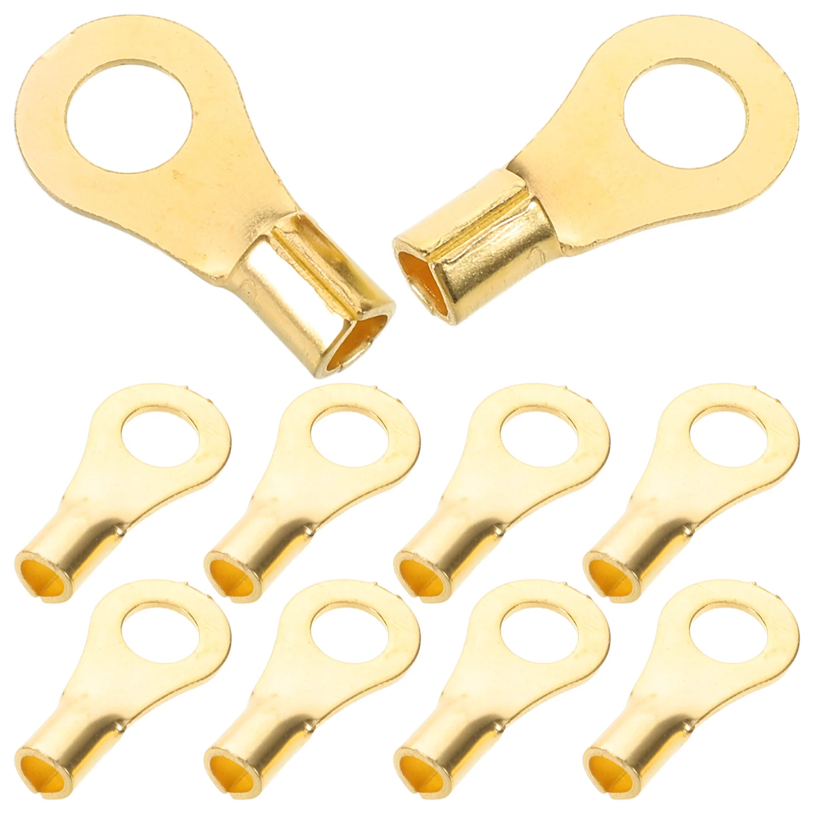 10Pcs Car Audio Wire Terminals Aluminium Copper Easy Install Stable Connection Speaker Wire Connector Electrical Terminal Kit