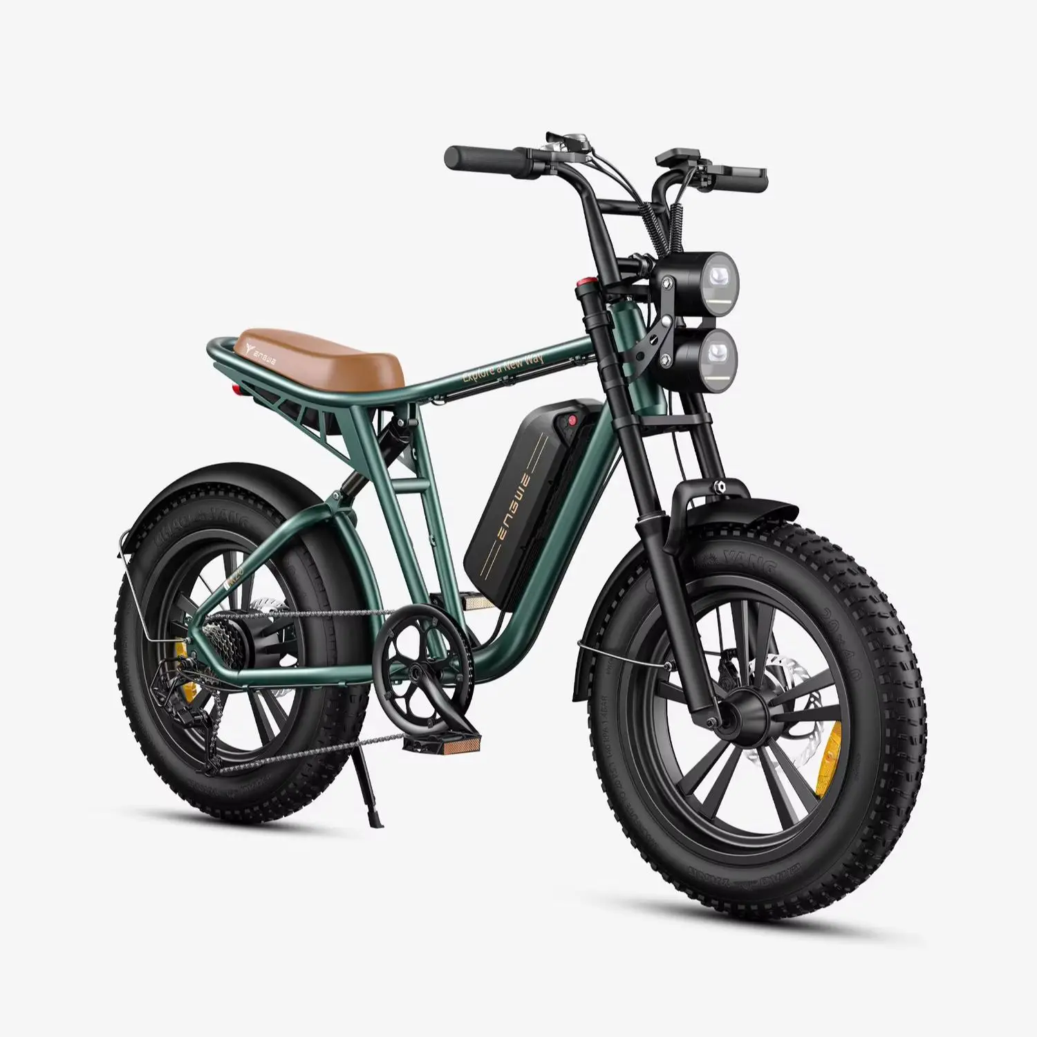 

ENGWE Electric Bicycle M20 75 km + 75 km Dual Suspension Long Range E-bike