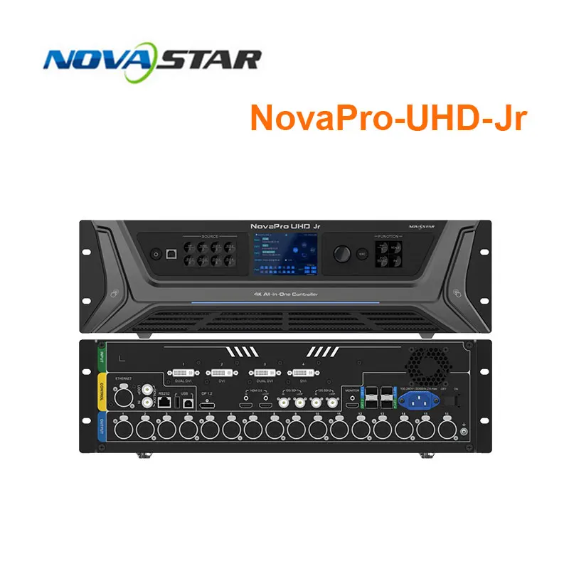 Novastar novapro uhd jr All-in-One-Controller unterstützen die 3D-Funktion mit 4k-Eingang zum Skalieren und Spleißen für LED-Displays mit feiner Tonhöhe