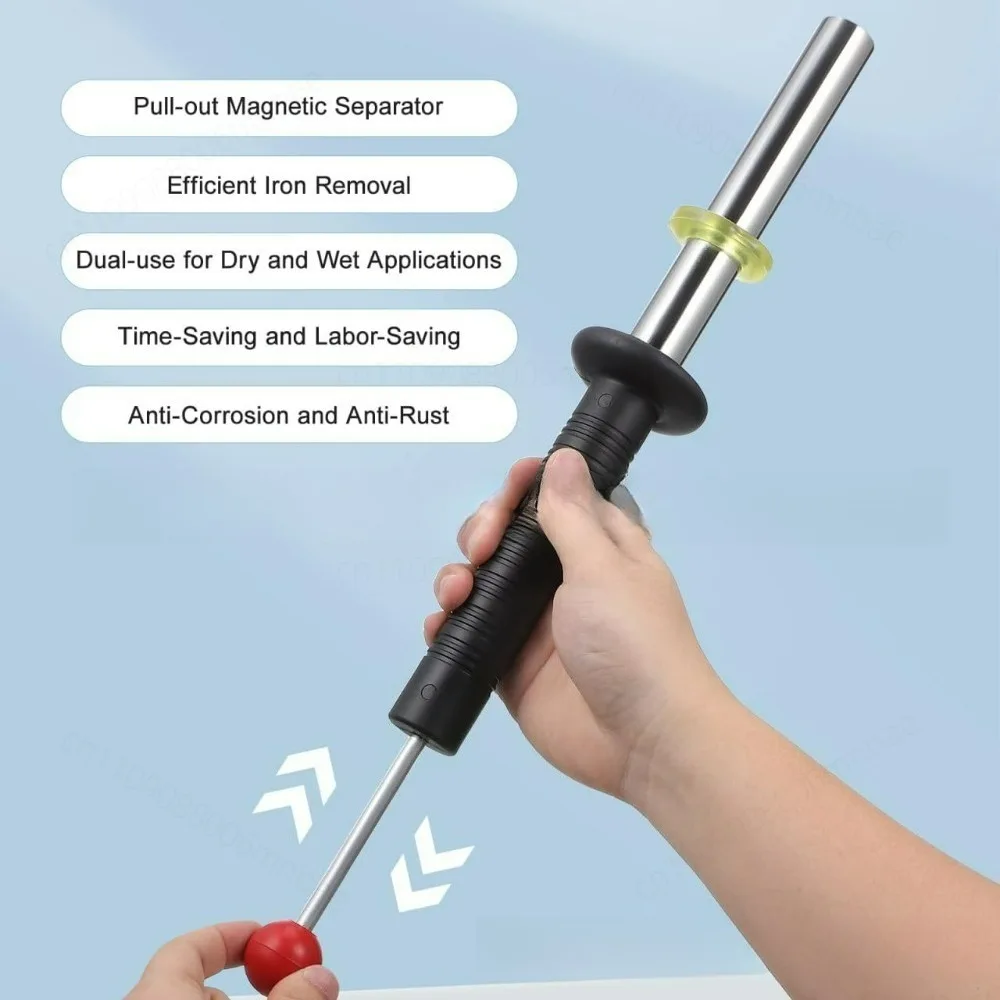 Iron Absorber The Collector Metal Shavings Rod Pick Up Tool Retrieving NdFeB Turnings Magnetic Swarf Handle
